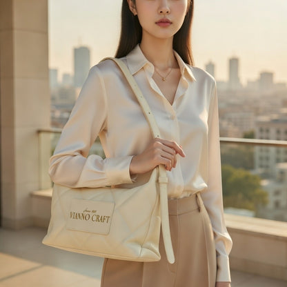 ViannoCraft™ Young Sunlit Charm Hobo Bag
